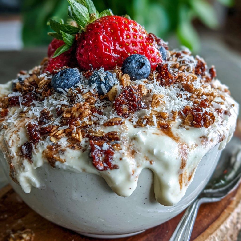 Greek Yogurt Smoothie Bowl