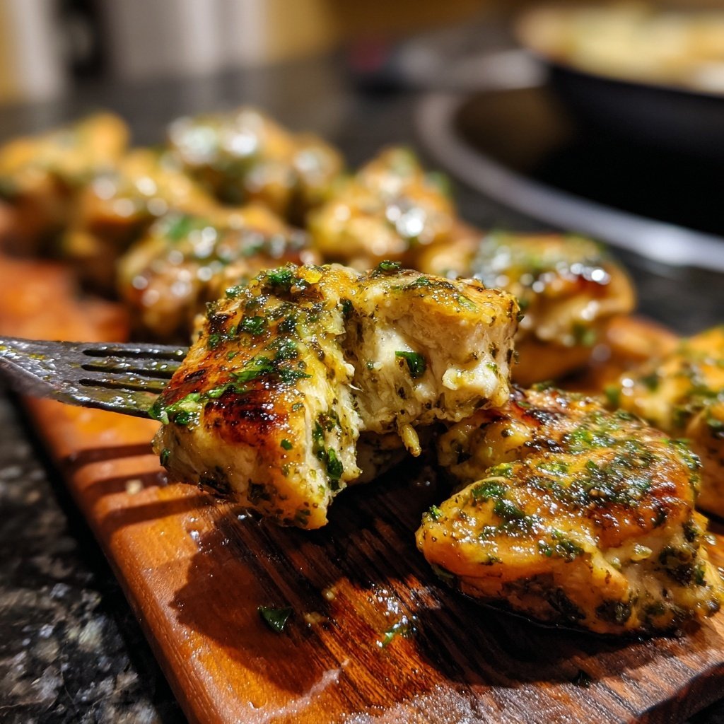 Garlic Butter Chicken Bites