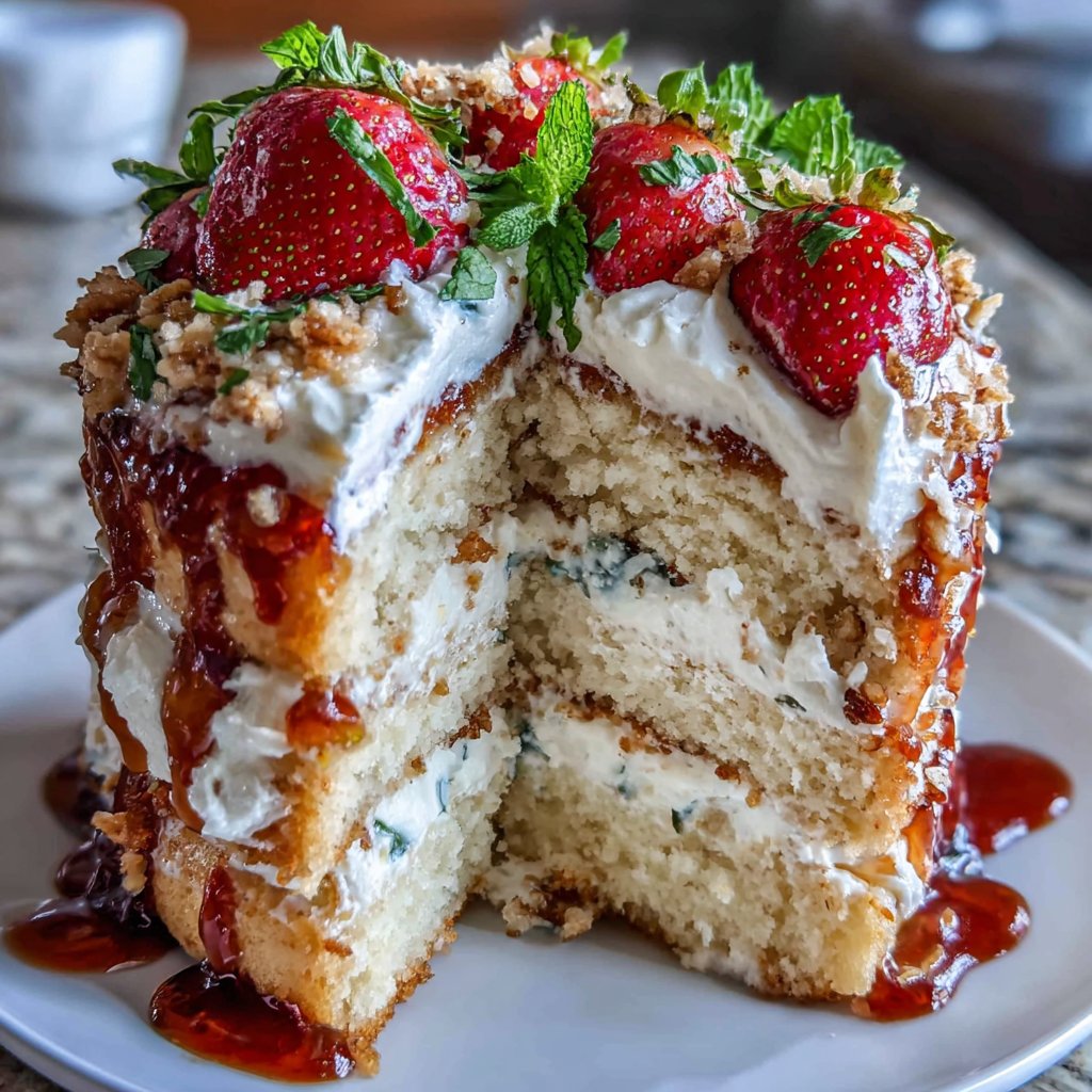 Light & Fresh Graduation Cake