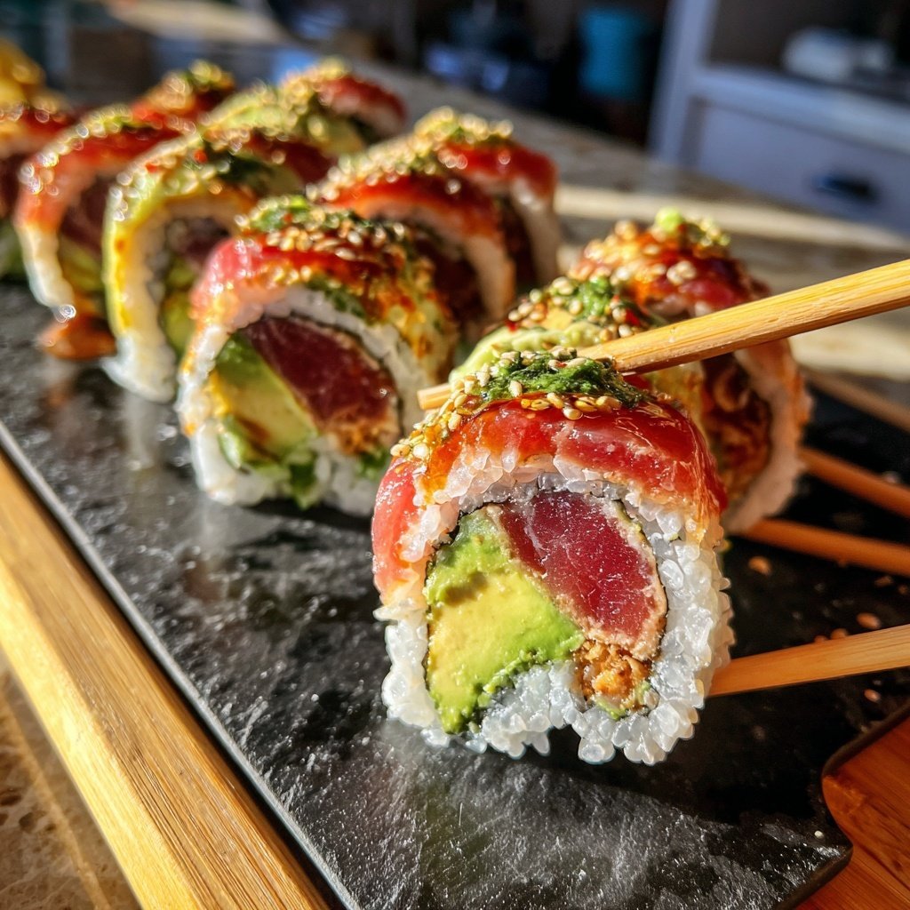 Global Japanese Sushi Rolls