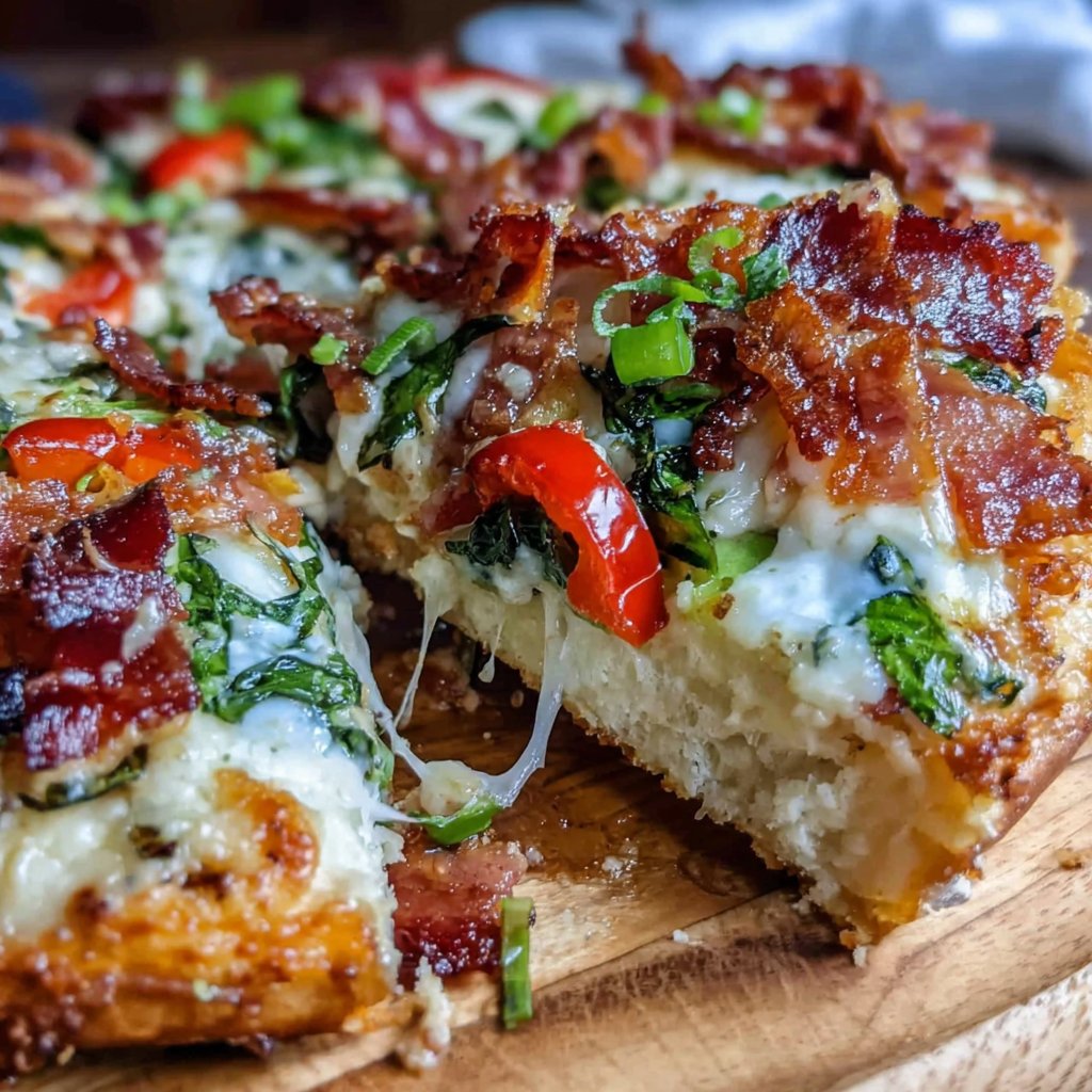 Breakfast Pizza for a Crowd